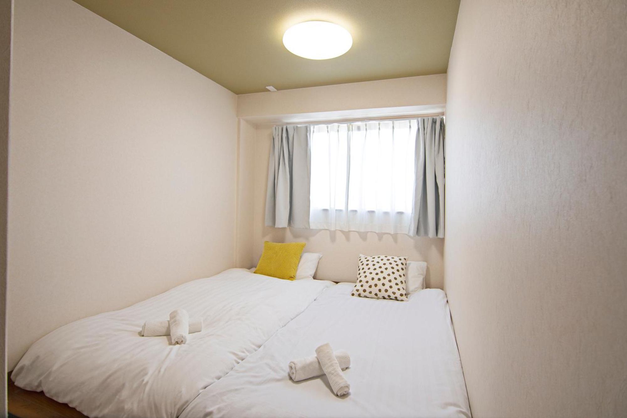 Appartement ＠home天下茶屋３f〜駅まで徒歩5分・最大6人・グループ旅行最適＊浴室＋トイレ＋洗面所＊2 Ōsaka